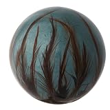 Lazy Susan Feather Ball, Teal 51y2cRhtR0L. SL160 Lazy Susan Feather Ball, Teal