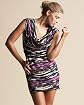bebe Sunrise Cowl Knit Dress