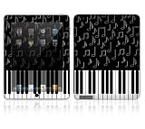 I Love Piano Design Skin Decal Sticker for Apple iPad 2 Tablet E-Reader