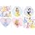 Princess & Pearls Self-Stick Wall Decorating Kit