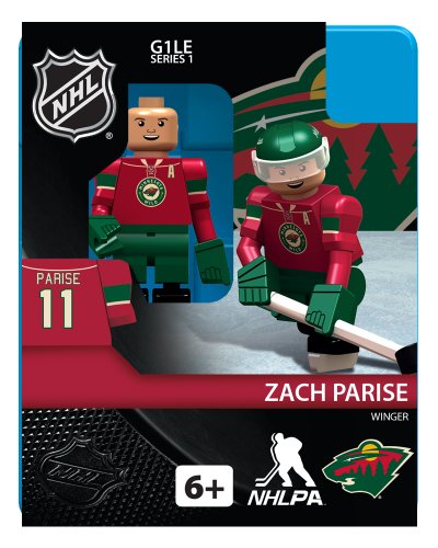 Zach Parise Minnesota Wild NHL OYO Building Block