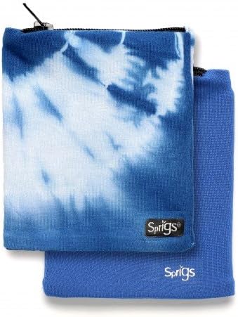 Classic Reversible Banjees Wrist Wallet-Tie Dye Blue