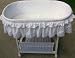 White Baby Bassinet