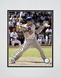 Russell Martin Batting Action Double Matted 8O x 10O Photograph (Unframed)