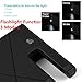 Solar Charger, Solar Power Bank 10000mAh with Phone Dock & Flashlight Function ; Shockproof Rain-proof Dual USB Solar Panel for iPhone, iPad mini, iPod, Samsung Smart Phones and Tablets, Camera