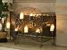 Fireplace Screen with Candle Holder - Wrought Iron