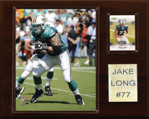 NFL Jake Long Miami Dolphins Player Plaque