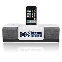 SDI iHome iP9 Soundsystem mit Radio und Weckuhr f�r iPhone und iPod, weiss