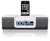 SDI iHome iP9 Soundsystem mit Radio und Weckuhr f�r iPhone und iPod, weiss