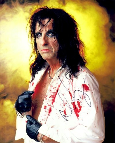 Buy Alice Cooper autographed 8x10 photo by AutographsForSale