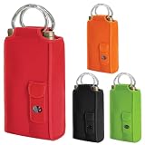 Brunello - Red/Grey Neoprene Two Bottle Wine Tote Picnic Wine Carriers