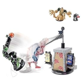 Marvel Attacktix Tournament Set Spiderman 3 (Venom, Sandman, New Goblin + Spiderman