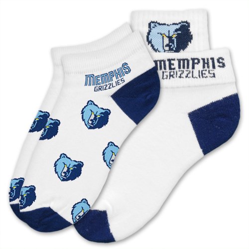 NBA Memphis Grizzlies Womens Socks, 2-Pack