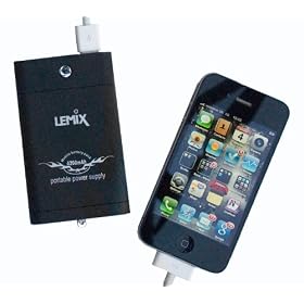 Lemix (BP-Pk) Battery power pack for charging Nintendo DS and many phones including the iPhone. High capacity (4200 mAh), compact and portable. Great for emergencies or simply to run your phone or DS for longer.