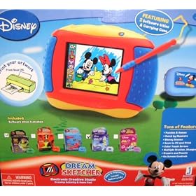 Click here to buy Disney Classic Dream Sketcher with Buzz Lightyear and Cinderella Software Plus Travel Case by Disney.
