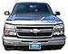 Auto Ventshade [AVS] Hood/Bug Shield for 2006 Chevrolet Silverado 1500, 2005 - 2006 Silverado 2500HD & 3500 | Medium Profile - Chrome, 1 pc. | 680347