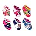 Minnie Mouse Girls 6 pack Socks (Baby)