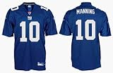Eli Manning New York Giants #10 Authentic Reebok NFL Football Jersey (Blue)