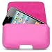 iPhone 3g / 3gs / 4 / 4S, iTouch 4 Pu Leather Horizontal Case/ Cover / Pouch / Wallet - Light Pink