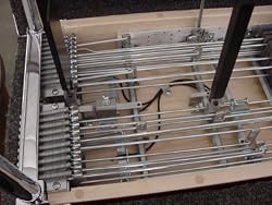 Mullen Pedal Steel Guitar SD10 with 3 pedals and 4 knees, black formica, Brand New