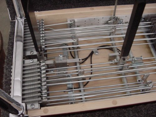 Mullen Pedal Steel Guitar SD10 with 3 pedals and 4 knees, black formica, Brand New