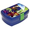 Ben 10 Sandwich Box with Hinged Clip Closure for Childrens School Sandwiches