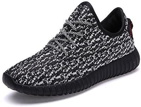 Nevin Women's Lace Up Fashion Sneakers Casual Comfortable Breathable Running Shoes black 38