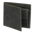 Smokey Distressed Leather Billfold Wallet