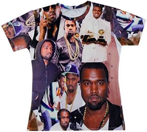 T shirt Summer tops 3d Kanye West Yeezus Rock Clothing for Men Women tshirt, M