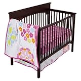 Sumersault Flowerburst 5 Pc Crib Set