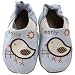 Robeez Infant/Toddler Early Bird n Night Owl Reversible Soft Sole Shoe