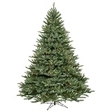 8.5' Pre-Lit Blue Frasier Fir Christmas Tree - Multicolor Lights
