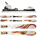 K2 Damen Allmountain Ski 2008/09 T:Nine Burnin Luv + Bindung M1 11.0 (108023)