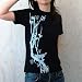 北斎プロジェクト　梅に鳥Tシャツ