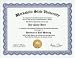 Workaholic Hard Working Workaholism Degree: Custom Gag Diploma Doctorate Certificate (Funny Customized Joke Gift - Novelty Item)