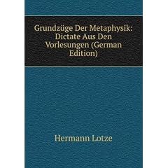 Grundzüge Der Metaphysik: Dictate Aus Den Vorlesungen (German Edition)