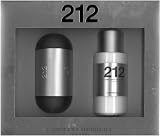 212 Gift Set 2 Pieces(3.4 Fl. oz. Eau De Toilette Spray + 6.8 oz. Body Lotion] Women