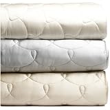 Barbara Barry Dream Silk King Coverlet, Champagne by 