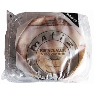Matiz Sugared Torta De Aceite Spanish Olive Oil Crisp Bread 7.6 oz. by 