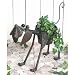 FLOWER POT HOLDER garden sculpture vases sitting Dog Hajo