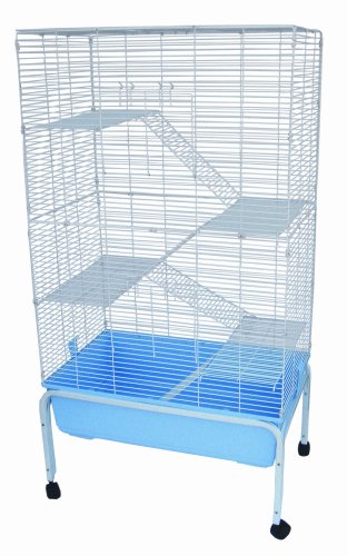 BRAND NEW 5 LEVELS Ferret Chinchilla Hamster Cage Crate With Stand