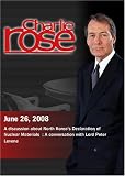 Charlie Rose - David Sanger / Peter Levene (June 26, 2008)
