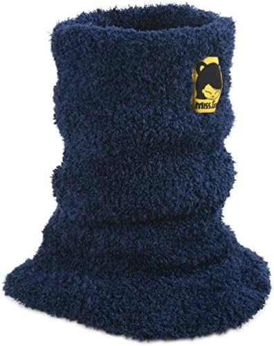 MissGom Thick Tactel Winter Warm Infinity Scarf Neck Warmer One Size Navy