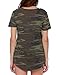 haoyihui Womens Longer Jersey Camo Camouflage Crew Tee T-Shirt