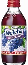 (お徳用ボックス) 「Welch's」グレープ 180g&times;30本