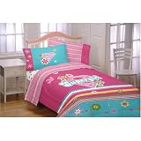 Super Girl Full Comforter Embellished with Glitters and Sparkles