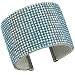 Swarovski Crystal Best Aqua Mesh Cuff
