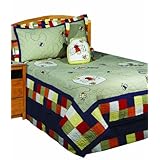 ZZ Kids Bed Bugs 4-Piece Twin Quilt Set