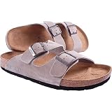 Newalk Licensed by Birkenstock Taupe 2 Strap Sandal