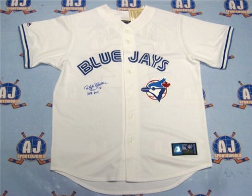 Roberto Alomar Toronto Blue Jays Autographed/Hand Signed Retro World Series Jersey